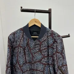 13512 - A P C ベイズリー ブルーゾン ジャケットのサムネイル
