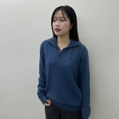 リランドチュールPOLO BCSコラボ ハーフジップニット（モカ） - メルカリ