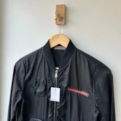 14763 - PRADA プラダ マルチポケット ナイロン ブルゾン ジャケットのサムネイル