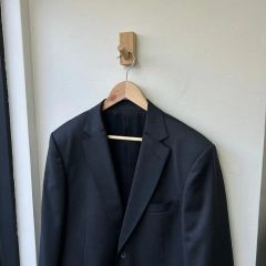 美品 テーラーフィールズ×ゼニア スーツ ストライプ サイズ XL
