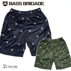 【特価セール】バスブリゲード ショーツ BASS BRIGADE BRGD Shield Pattern Dry Shorts SPDS01 速乾性 ドライショーツ UVカット