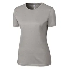 クリーク レディース トップス Tシャツ Clique Charge Active Womenshort Sleeve Tee Light Grey Heather グレーのサムネイル