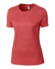 クリーク レディース トップス Tシャツ Clique Charge Active Womenshort Sleeve Tee Cardinal Red Heather ヘザーのサムネイル