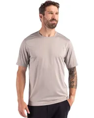 クリーク レディース トップス Tシャツ Clique Charge Active Menshort Sleeve Tee Silver Grey グレーのサムネイル