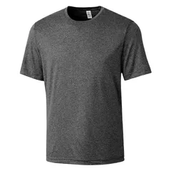クリーク レディース トップス Tシャツ Clique Charge Active Menshort Sleeve Tee Black Heather ブラックのサムネイル