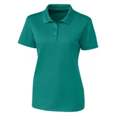 クリーク レディース トップス Tシャツ ポロシャツ Clique Spin Performance Pique Womens Polo Teal Green ティールのサムネイル