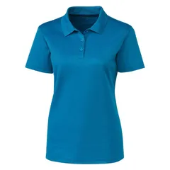クリーク レディース トップス Tシャツ ポロシャツ Clique Spin Performance Pique Womens Polocean Blue ブルーのサムネイル