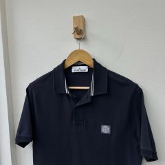 STONE ISLAND ポロシャツ ブラック スリムフィット - メルカリ