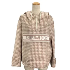 クリスチャン・ディオール Christian Dior 千鳥格子アノラックジャケット 217C09A2833 ベージュ ポリエステル レディース その他アウターのサムネイル