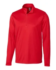 クリーク レディース トップス Tシャツ ハーフジップ Clique Spin Eco Performance Half Zip Mens Pullovered レッドのサムネイル