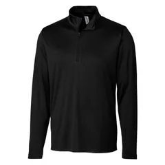 クリーク レディース トップス Tシャツ ハーフジップ Clique Spin Eco Performance Half Zip Mens Pullover Black ブラックのサムネイル