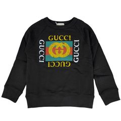 GUCCI 新品 キッズ チルドレン 497949 X9L52 グレー スウェットシャツ