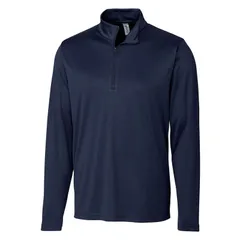 クリーク レディース トップス Tシャツ ハーフジップ Clique Spin Eco Performance Half Zip Mens Pullover Dark Navy ネイビーのサムネイル