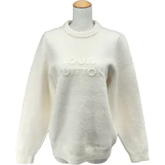 ルイ・ヴィトン LOUIS VUITTON ロゴニットセーター FSKL05 ホワイト カシミヤ レディース セーターのサムネイル