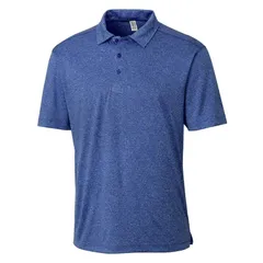 クリーク レディース トップス Tシャツ ポロシャツ Clique Charge Active Menshort Sleeve Polo Blue Heather ヘザーのサムネイル