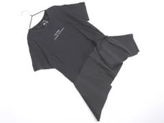 adidas アディダス スポーツ フェイクレイヤープリント カットソー sizeL/紺 ■◆ レディース