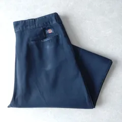 ■古着 Dickies ディッキーズ 874DN ワークパンツ チノ ORIGINAL FIT ダークネイビー 濃紺 実寸W36L32【D1934】