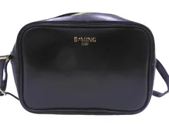 B:MING by BEAMS ビーミングバイビームス レザー ショルダー バッグ 黒 ■■ レディースのサムネイル