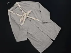 FRAPBOIS フラボア フリンジ ロング カーディガン size1/グレー ■◇ レディースのサムネイル