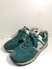 ニューバランスML574FBF US 9.5 27.5cm グリーン - メルカリ