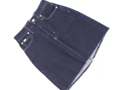 Calvin Klein カルバンクライン Jeans カットオフ ミニ デニムスカート size25/インディゴ ■◆ レディースのサムネイル