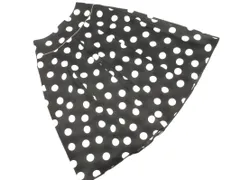 TO BE CHIC トゥービーシック ドット柄 タック スカート size40/黒 ■■ レディースのサムネイル
