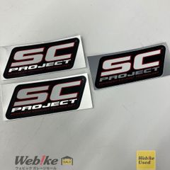 SC-PROJECT:SC 프로젝트 내열 스티커 로고 타입 미디엄 3장 세트 SC-AD-2 RXBI01796E