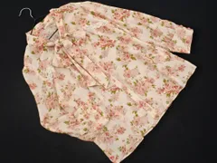 PeytonPlace ペイトンプレイス レース 花柄 ボウタイ ブラウス シャツ sizeM/アイボリー ■◇ レディースのサムネイル