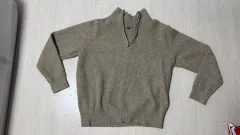 UNIQLO スフレヤーン ハーフジップ セーター (XL) 2点 50,000ウォン 出品のサムネイル