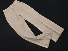 VIS ビス カットオフ フレア デニムパンツ sizeSS/ベージュ ■■ レディースのサムネイル