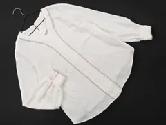 NOLLEY'S ノーリーズ Vネック ブラウス シャツ size38/オフホワイト ■◇ レディースのサムネイル