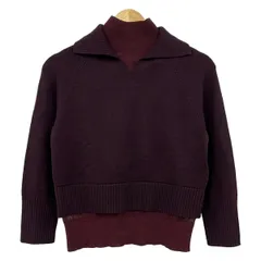 VICTORIABECKHAM(ヴィクトリアベッカム) 長袖セーター サイズM レディース美品  - パープルのサムネイル
