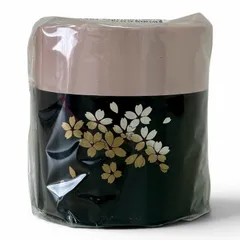 宮本産業 茶筒 茶葉 桜柄 保存 山中塗 桜吹雪茶筒のサムネイル