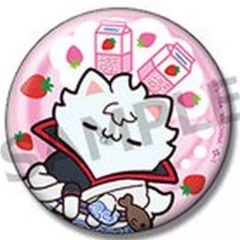[중고] 배지 빈즈 사카타 긴토키 (딸기 우유) [은혼 MEGA CAT PROJECT 냥 영혼!