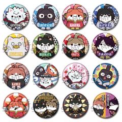 [중고] 배지 빈즈 전 16종 세트 [은혼 MEGA CAT PROJECT 냥 영혼!