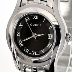 グッチ GUCCI 5500L レディース腕時計 磨き済み 電池新品 s2304 - メルカリ