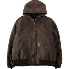 Carhartt カーハート アクティブジャケット ダック地 ボロ フェード Carhartt アクティブジャケット サンフェード ダック メキシコ製 ボロ