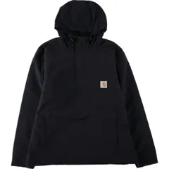 古着 カーハート Carhartt WORK IN PROGRESS フード付き ハーフジップ 中綿ジャケット パファージャケット メンズXL相当/eaa645725のサムネイル