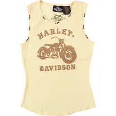 古着 ハーレーダビッドソン Harley-Davidson スタッズ付き モーターサイクル タンクトップ USA製 レディースM相当/eaa620346のサムネイル