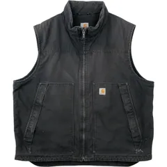 2026年最新】carhartt ダックベスト ブラックの人気アイテム - メルカリ