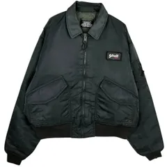 古着 民間品 ショット SCHOTT CWU-Rタイプ 中綿入り ミリタリー フライトジャケット メンズXL相当/eaa636605のサムネイル