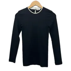 BRUNELLO CUCINELLI(ブルネロクチネリ) 長袖セーター サイズXS レディース美品  ダークグレー×ブロンズ×白 ビーズのサムネイル