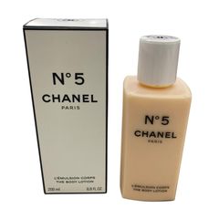 186005 CHANEL 샤넬 No.5 더 바디 로션 바디 용 유액 200ml 로즈 재스민 향기