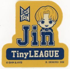 [중고] 씰·스티커 진(BTS/방탄소년단)/TinyLEAGUE [모바일 스티커 컬렉션 TinyTAN Vol.2]