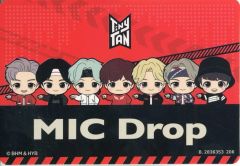 [중고] 씰·스티커 BTS(방탄소년단)/MIC Drop [모바일 스티커 컬렉션 TinyTAN Vol.2]