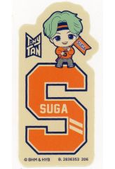[중고] 씰 스티커 슈가(BTS/방탄소년단)/이니셜 [모바일 스티커 컬렉션 TinyTAN Vol.2]