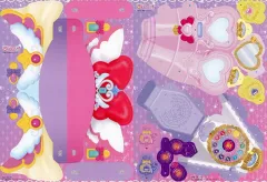 【中古】紙製品 集合 なりきりセット 「名探偵プリキュア!」 たのしい幼稚園 2026年7月号 綴じ込み付録のサムネイル
