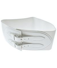 ALAIA コルセットベルト ホワイト 70 - メルカリ
