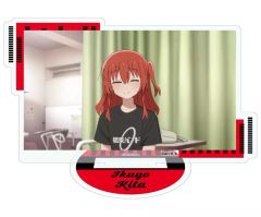[중고] 아크릴 스탠드 아크릴 패널 키타 이쿠시로 (검은 셔츠) [애니메이션 뽀치 · 자 · 롯쿠! 그냥 스타 키타 이시로만 트레이딩 아크릴 스탠드]