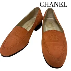 シャネル CHANELココマーク スエード メダリオン ローファー 35.5のサムネイル